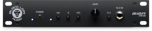 Mikrofon Preamp Black Lion Audio B12A MKIII