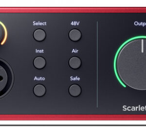 USB Interface Focusrite Scarlett 4i4 (4th Gen)