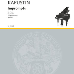 Klaviernoten Impromptu op. 83 (1997)