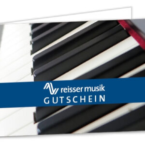 Geschenkgutschein Reisser Motiv Tasteninstrument