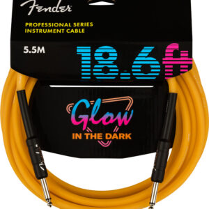 Instrumentenkabel Fender Pro Glow in the Dark Orange - 5