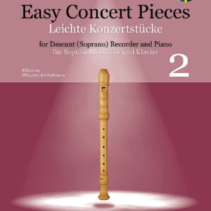 Spielbuch für Blockflöte Easy Concert Pieces 2