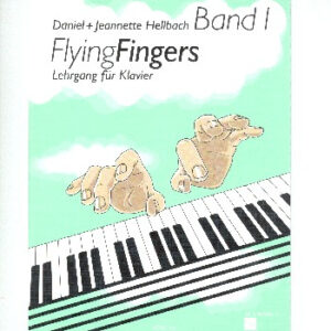 Schule für Klavier Flying fingers 1 - Klavierbegleitung