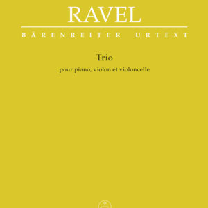 Partitur & Stimmen Klaviertrio / Trio pour piano