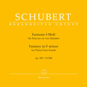 Klaviernoten Fantasie f-Moll op. 103 D 940