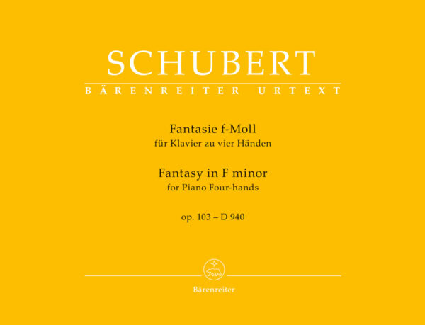 Klaviernoten Fantasie f-Moll op. 103 D 940