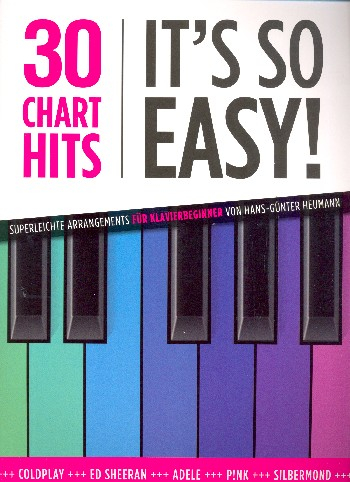 Songbook It's so easy - 30 Charthits