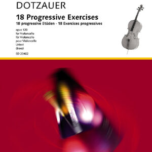 Etüden für Cello 18 progressive Etüden op.120