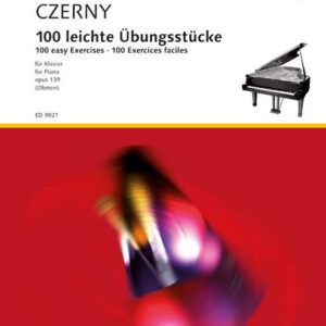 Etüden für Klavier CZERNY 100 leichte Übungsstücke op 139