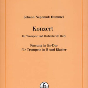 Klavierauszug mit Solostimme Konzert für Trompete und Orchester (Es...