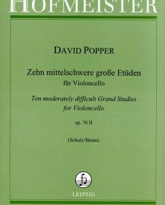 Etüden für Cello 10 Etueden op. 76/2