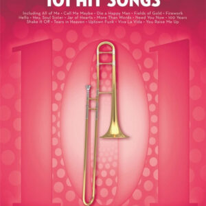 Spielbuch für Posaune 101 Hit Songs