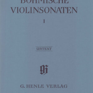 Sonaten für Violine Böhmische Violinsonaten Bd. 1