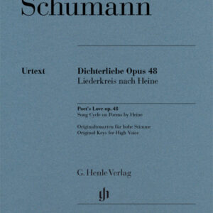 Liederzyklusnoten Dichterliebe Op. 48