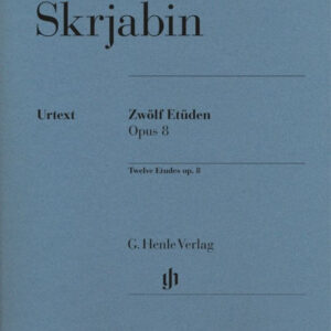 Etüden für Klavier 12 Etüden op.8