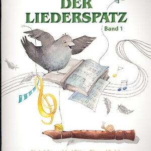 Spielbuch für Blockflöte Der Liederspatz 1