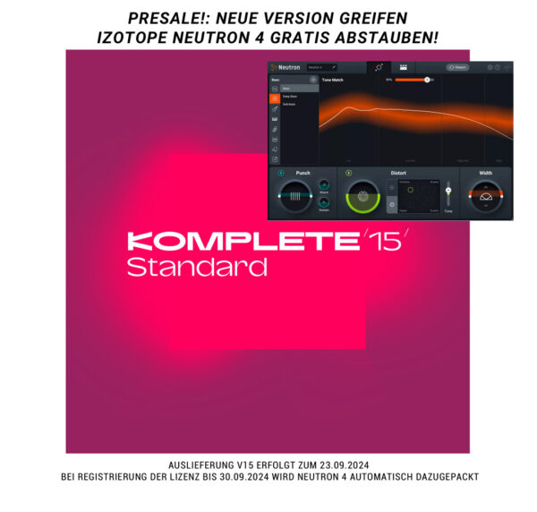 Plugin Paket (Download) Native Instruments Komplete 15 Standard UPDATE