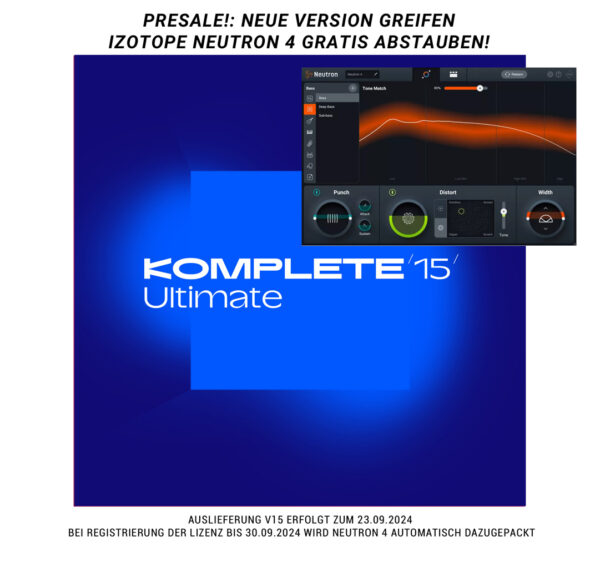 Plugin Paket (Download) Native Instruments Komplete 15 Ultimate UPDATE