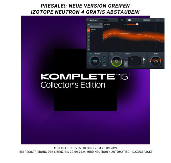 Plugin Paket (Download) Native Instruments Komplete 15 Collectors U...