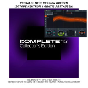 Plugin Paket (Download) Native Instruments Komplete 15 Collectors U...