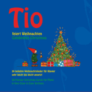 Weihnachtslieder für Klavier Tio feiert Weihnachten