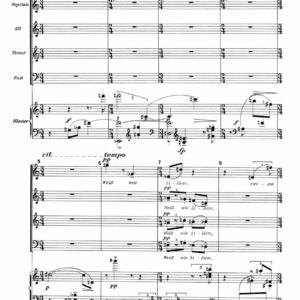 Klavierauszug 2 Lieder op.19