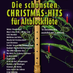 für 1-2 Altblockflöten Die schönsten Christmas-Hits (+Online Audio)