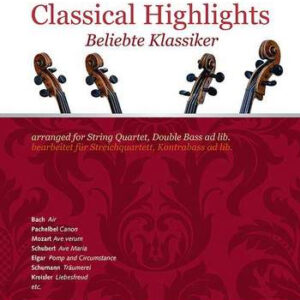 Sammelband für Streichquartett Classical Highlights