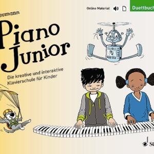 Duo für Klavier Piano junior 1 - Duett Buch