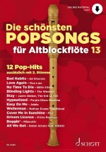 Sammelband für Altblockflöte Die schönsten Popsongs für Altblockflö...