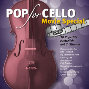 Spielband für Cello Pop for Cello - Movie special