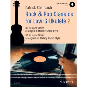 Spielband für Ukulele Rock + Pop Classics for Low G Ukulele 2