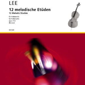 Etüden für Cello 12 melodische Etüden op. 113