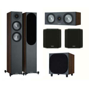 Monitor Audio Bronze 200 (FX) Cinema 5.1 Set Heimkino Lautsprecher Aktionspreis | schwarz