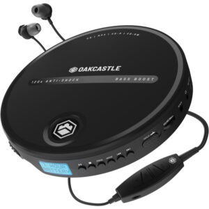 Oakcastle CD10 Portable CD Player Schwarz #G