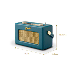 Roberts Radio Revival Uno BT Teal Blue (Petrol) VORBESTELLUNG! | Bluetooth