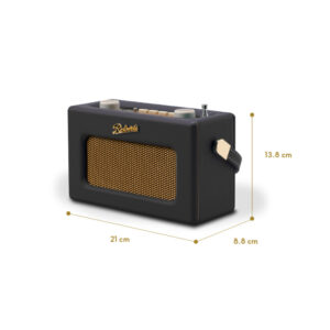 Roberts Radio Revival Uno BT Schwarz | Bluetooth