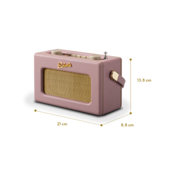 Roberts Radio Revival Uno BT Dusky Pink (Altrosa) | Bluetooth