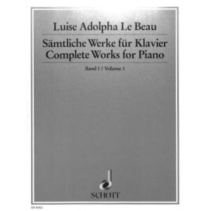 Klavierliederband Sämtliche Werke für Klavier 1