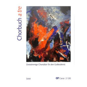 Partitur für Chorleiter Chorbuch a tre