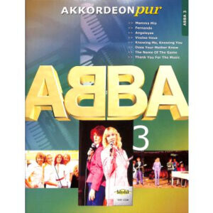 Sammelband für Akkordeon ABBA 3