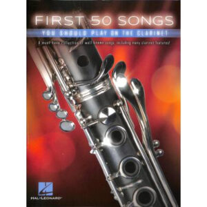 Spielbuch für Klarinette First 50 songs you should play on the clar...