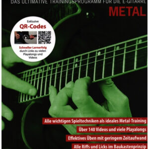 Schule für E-Gitarre Guitar Training Metal