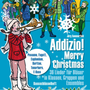 Spielband für Bassinstrument Addizio Merry Christmas