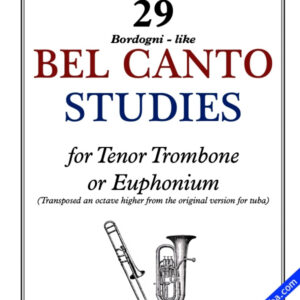 Etüden für Posaune 29 Bel Canto Studies