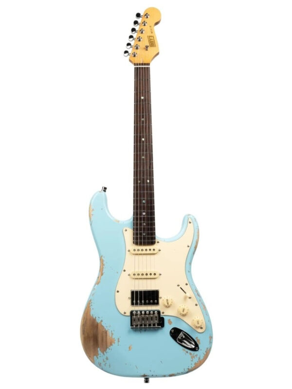 E- Gitarre Henry's Snake ST-1 Relic - Python-Blue