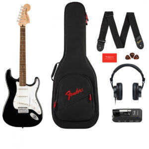 Starterset E-Gitarre Fender Squier Affinity Strat Mustang Micro Pac...