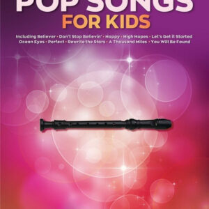 Spielbuch Blockflöte 50 Pop Songs for Kids