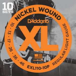 Saitensatz Pro-Pack D´Addario EXL110-10P Regular Light