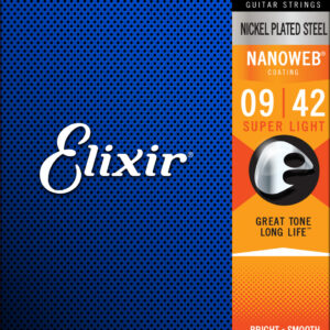 Saitensatz Elixir 12002 Nanoweb Super Light